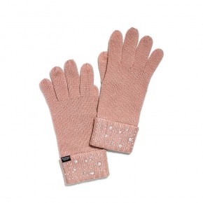 Victoria's Secret rukavice Soft Gloves - růžové