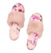 Victoria's Secret Signature Satin Slipper - pantofle květinové