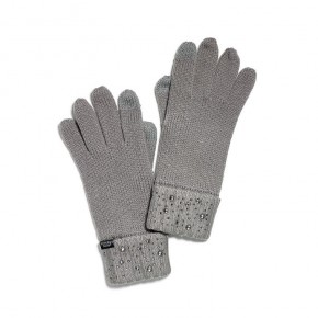 Victoria's Secret rukavice Soft Gloves - šedé